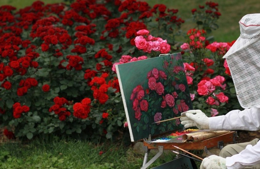 Blumen für Kunst und Künstler